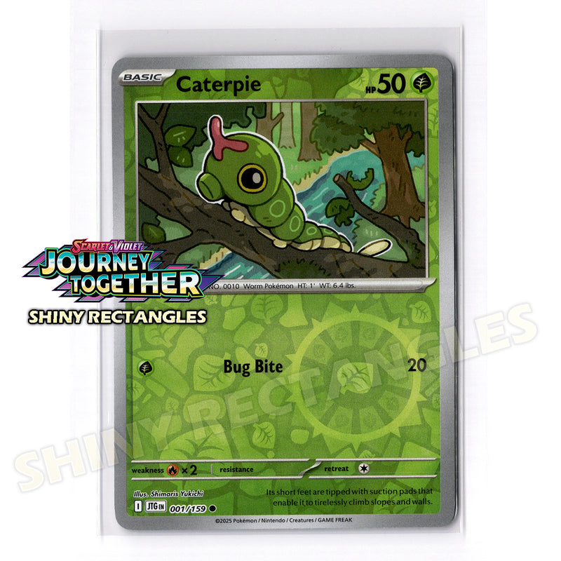 001/159 - Caterpie - Reverse Holo