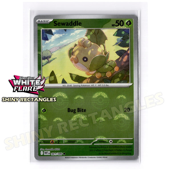 001/086 - Sewaddle - Poke Ball