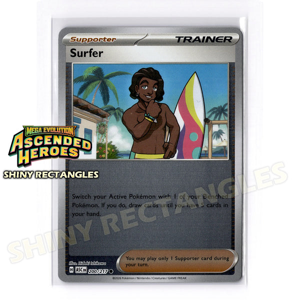200/217 - Surfer - Reverse Holo