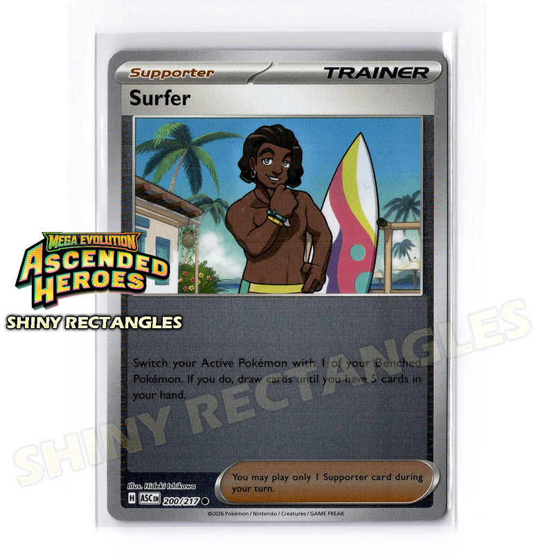 200/217 - Surfer - Reverse Holo