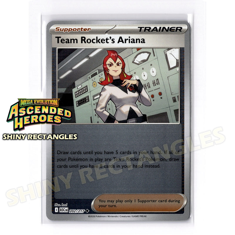 202/217 - Team Rocket's Ariana - Reverse Holo