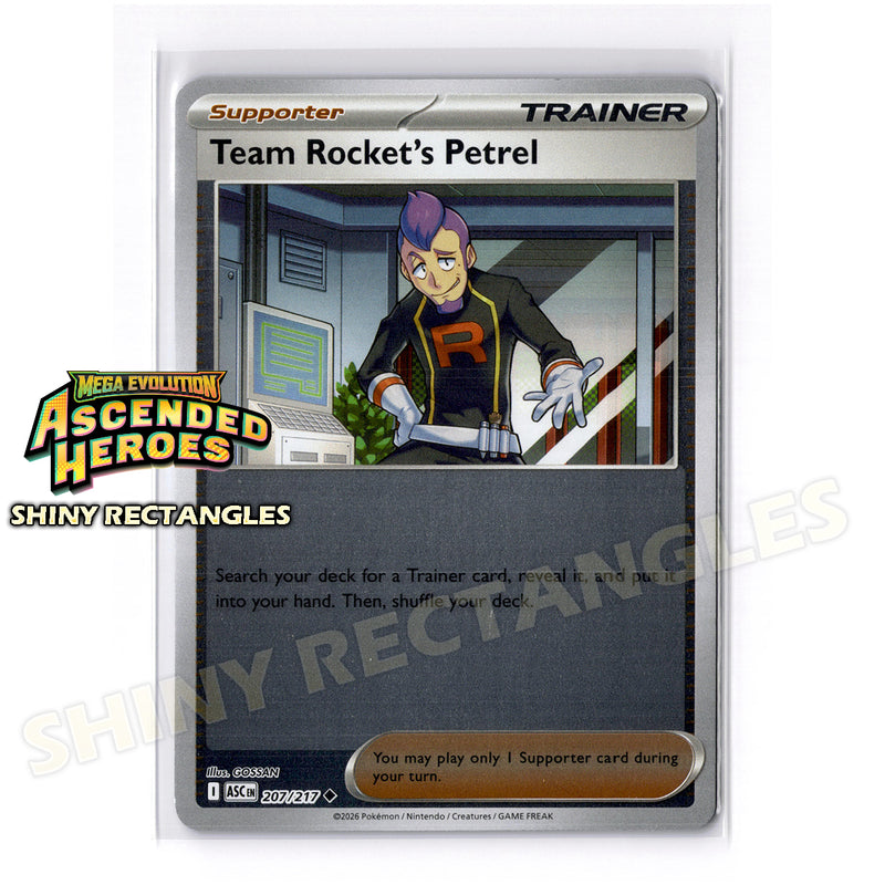 207/217 - Team Rocket's Petrel - Reverse Holo
