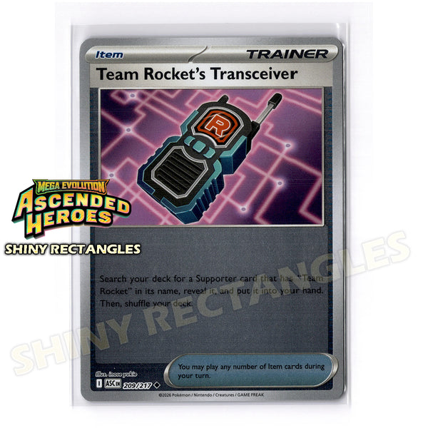209/217 - Team Rocket's Transceiver - Reverse Holo