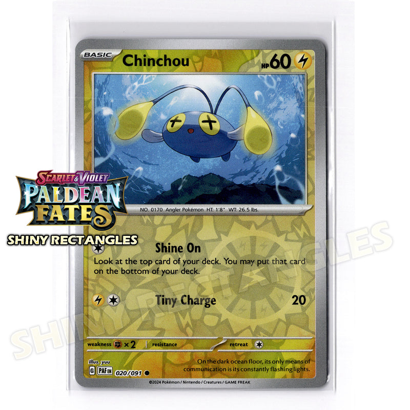 020/091 - Chinchou - Reverse Holo