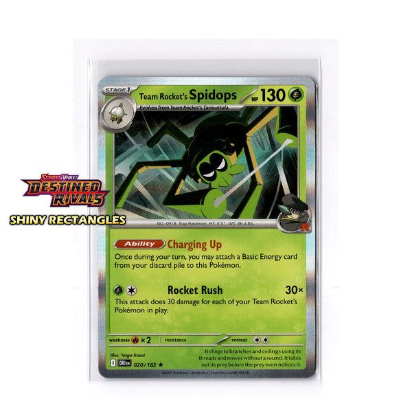 020/182 - Team Rocket's Spidops - Holofoil