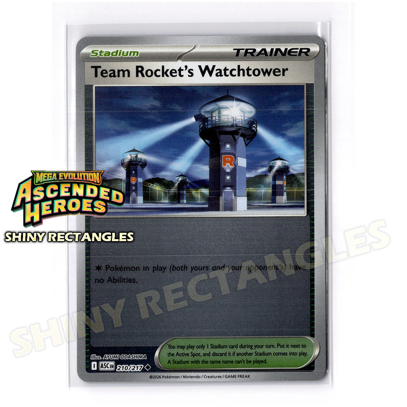 210/217 - Team Rocket's Watchtower - Reverse Holo