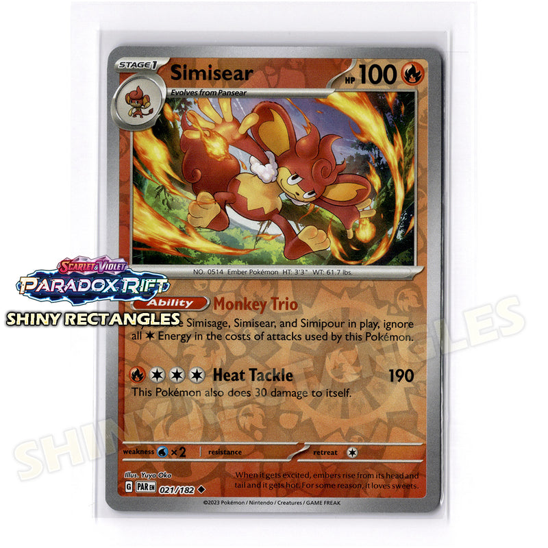 021/182 - Simisear - Reverse Holo