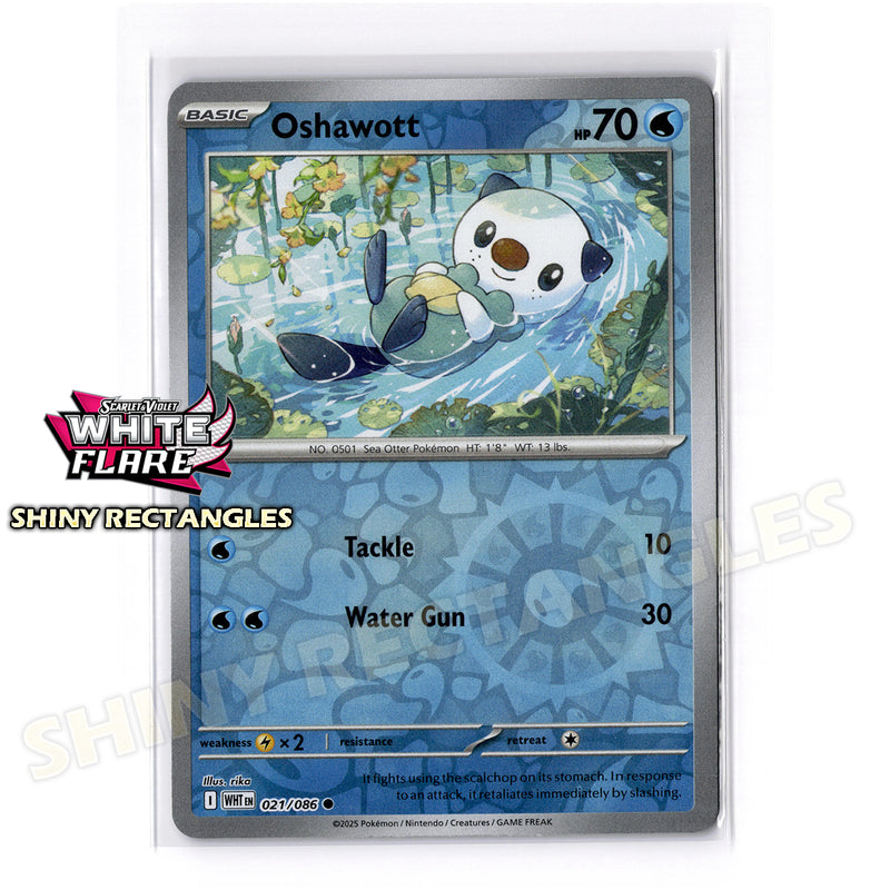 021/086 - Oshawott - Reverse Holo