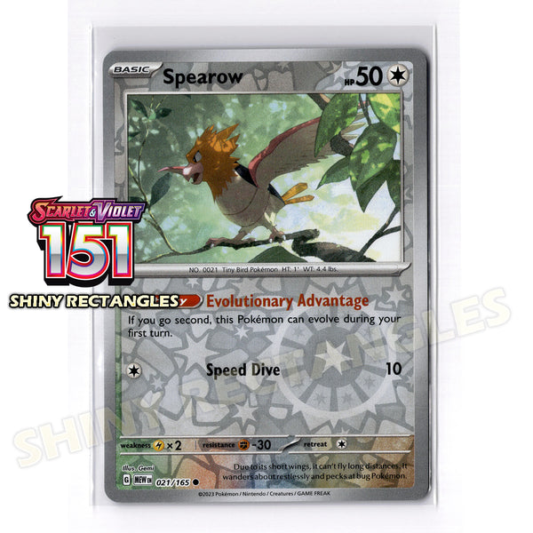021/165 - Spearow - Reverse Holo