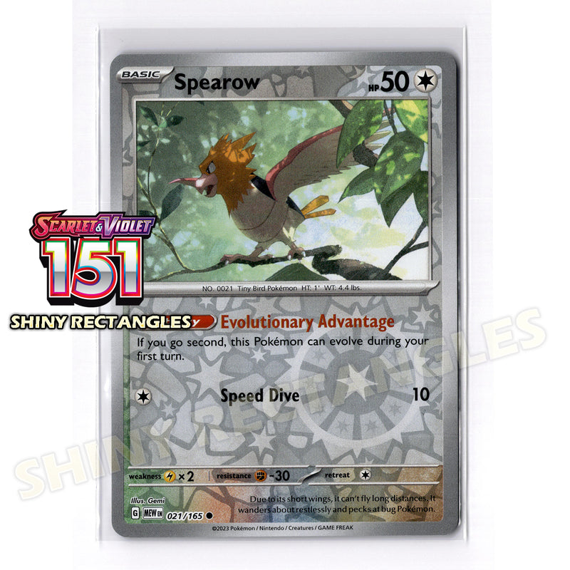 021/165 - Spearow - Reverse Holo