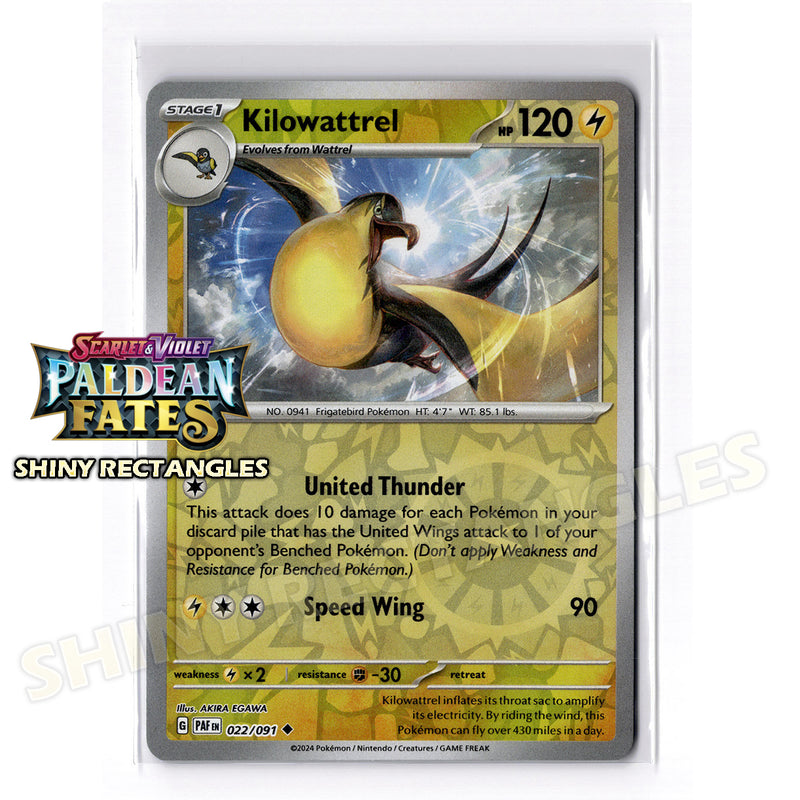022/091 - Kilowattrel - Reverse Holo