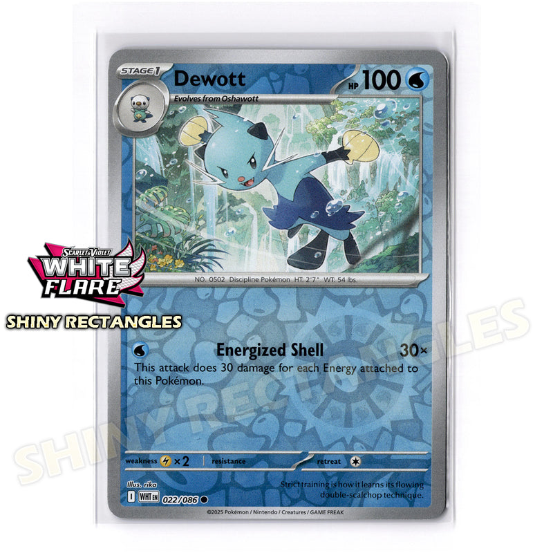 022/086 - Dewott - Reverse Holo