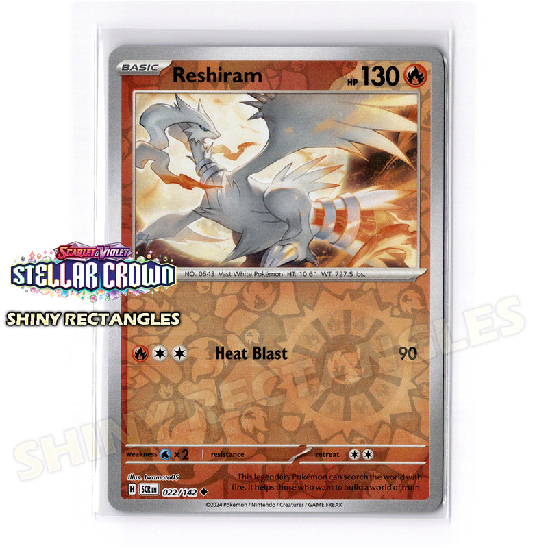 022/142 - Reshiram - Reverse Holo