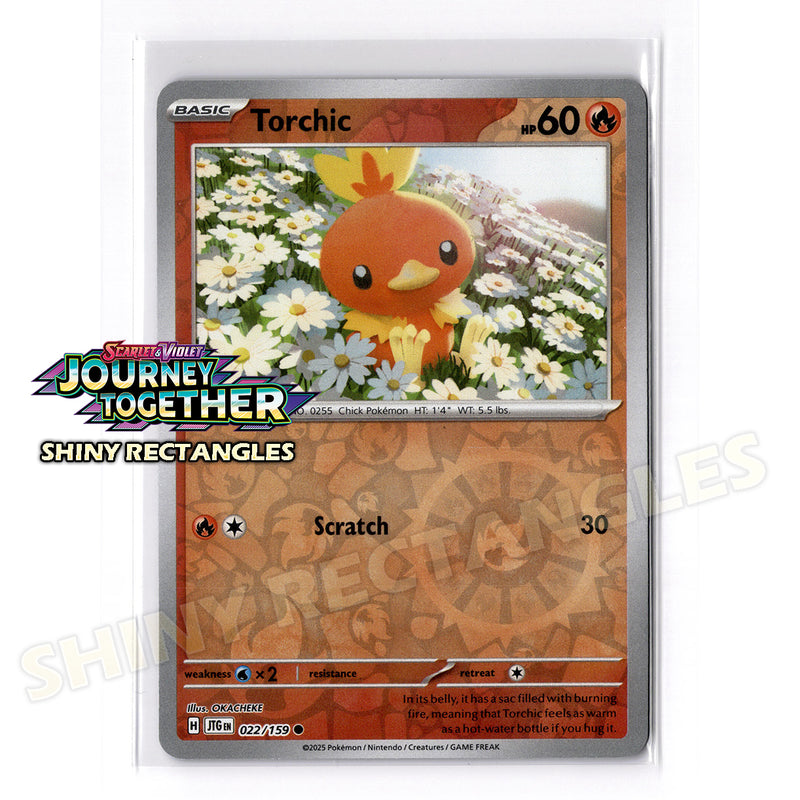022/159 - Torchic - Reverse Holo