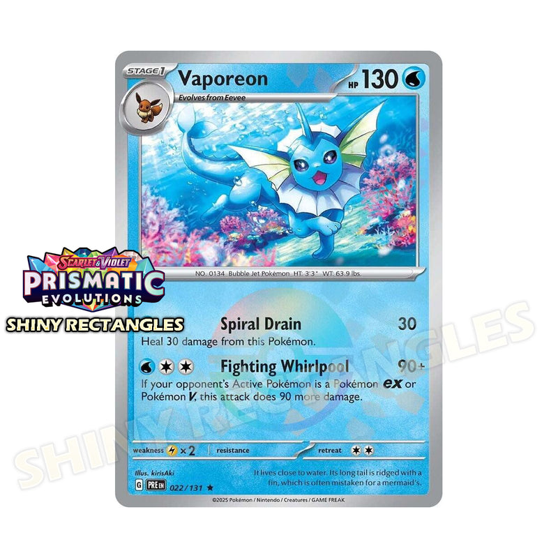 022/131 - Vaporeon - Poke Ball