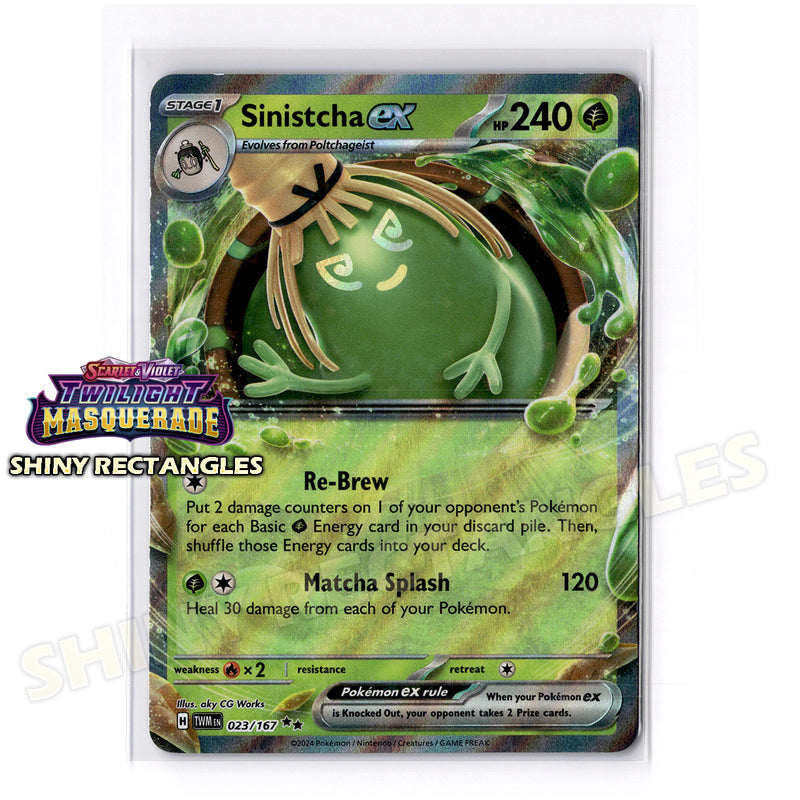 023/167 - Sinistcha EX - Holofoil