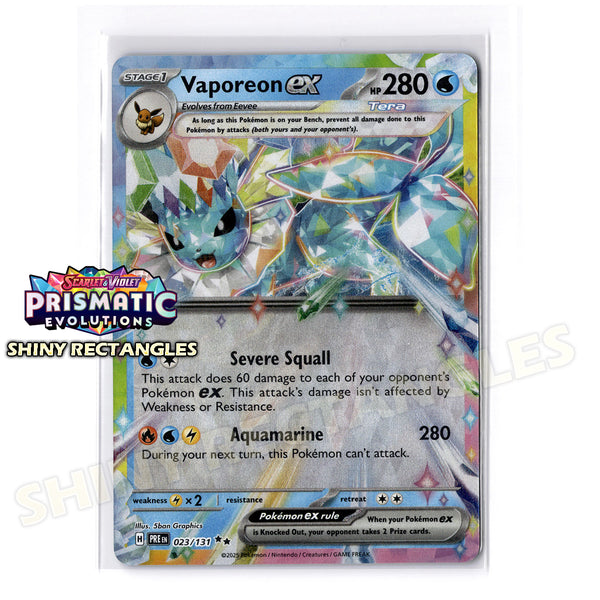 023/131 - Vaporeon EX - Holofoil
