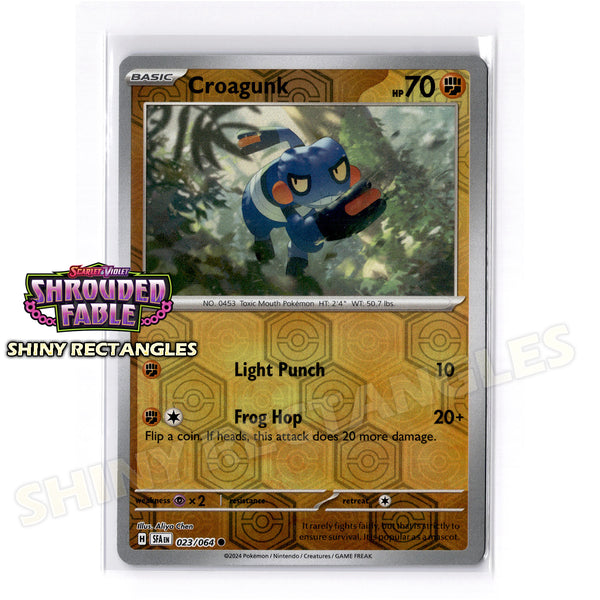 023/064 - Croagunk - Reverse Holo