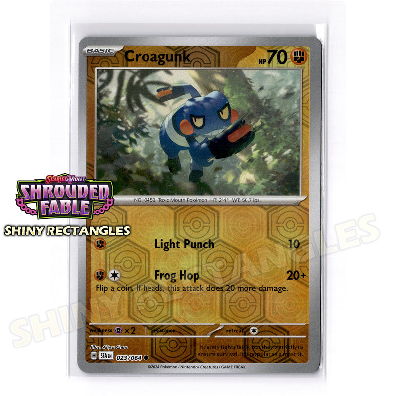 023/064 - Croagunk - Reverse Holo