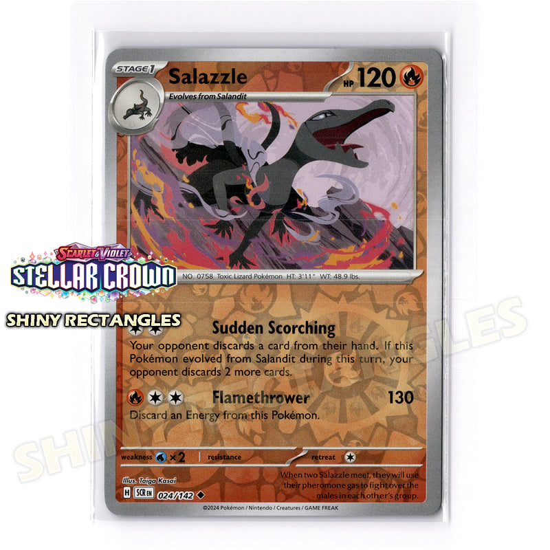 024/142 - Salazzle - Reverse Holo