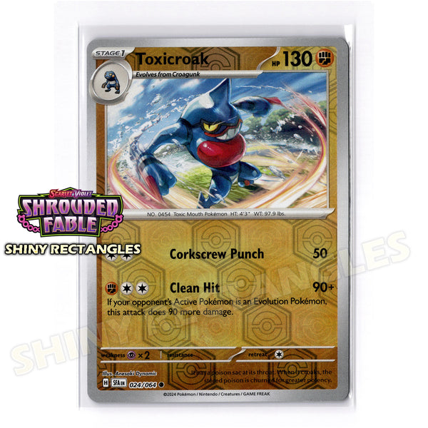 024/064 - Toxicroak - Reverse Holo