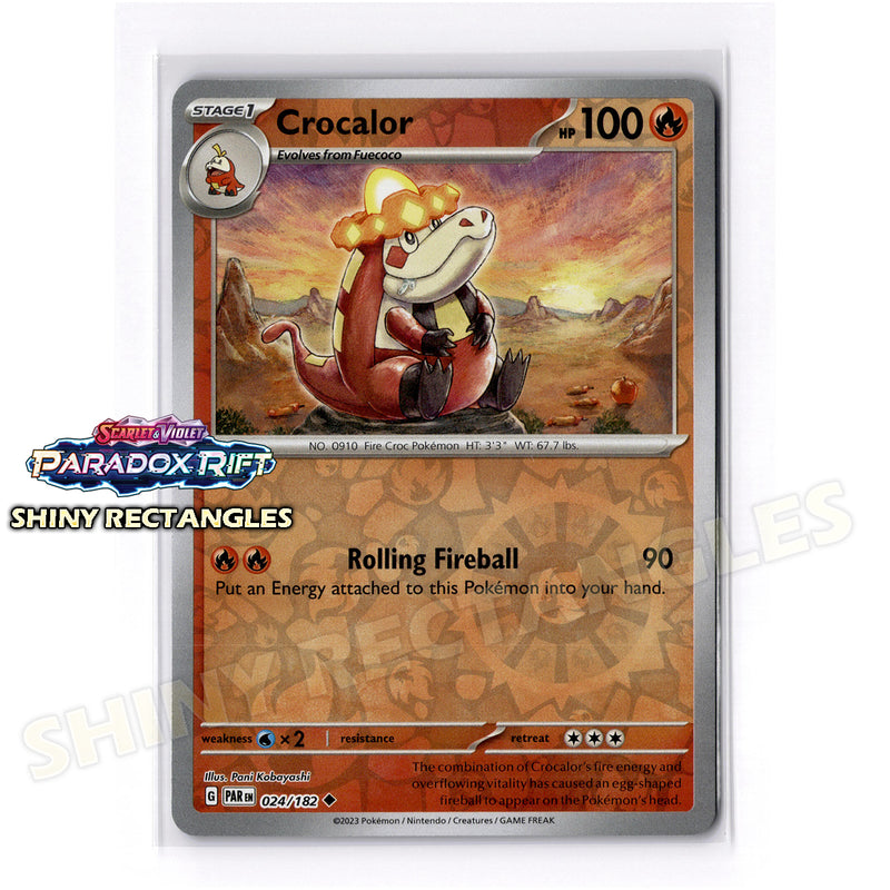 024/182 - Crocalor - Reverse Holo