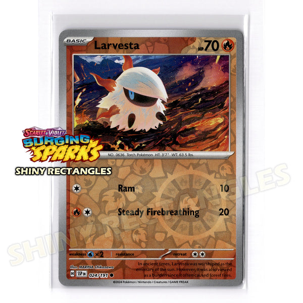 024/191 - Larvesta - Reverse Holo