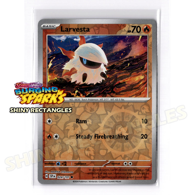 024/191 - Larvesta - Reverse Holo