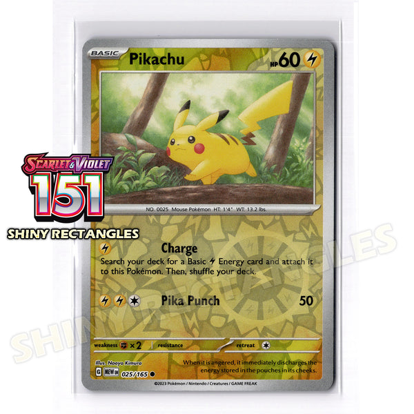 025/165 - Pikachu - Reverse Holo