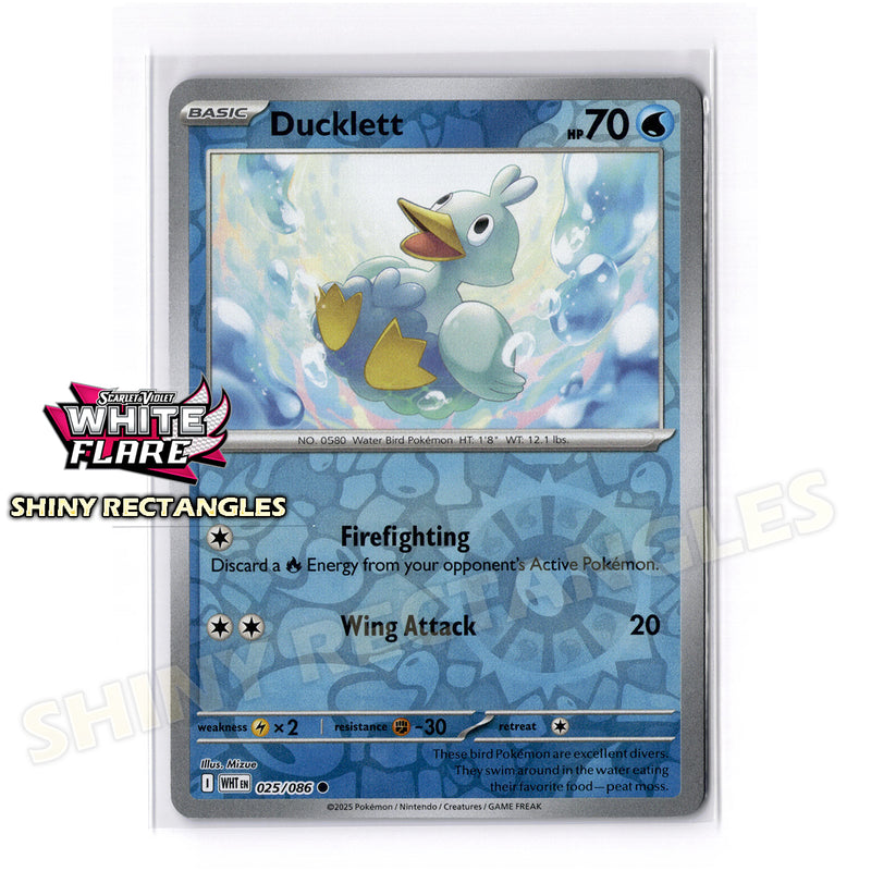 025/086 - Ducklett - Reverse Holo