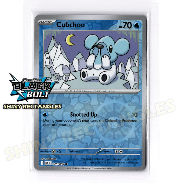 025/086 - Cubchoo - Reverse Holo
