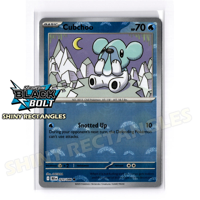 025/086 - Cubchoo - Poke Ball