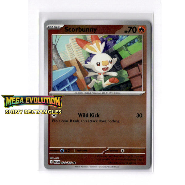 026/132 - Scorbunny - Reverse Holo
