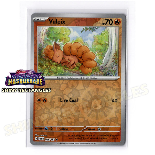 026/167 - Vulpix - Reverse Holo