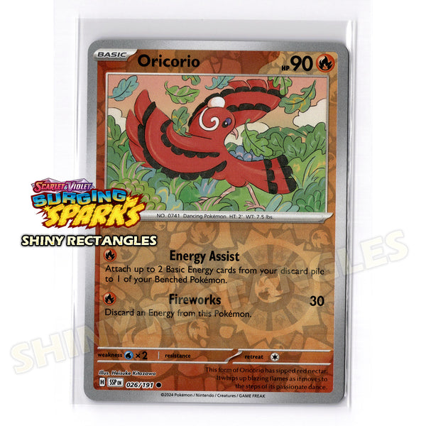 026/191 - Oricorio - Reverse Holo