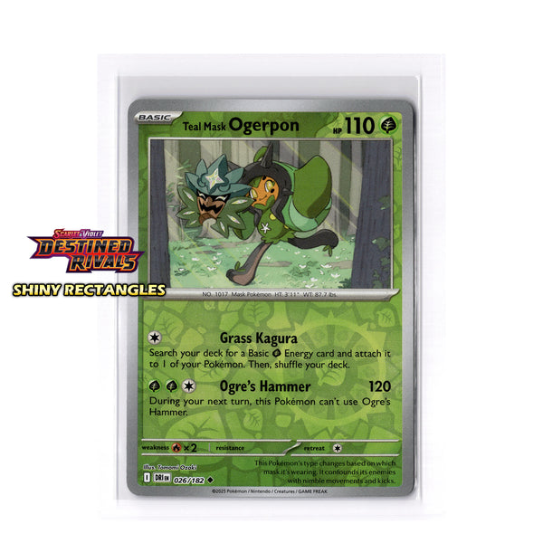026/182 - Teal Mask Ogerpon - Reverse Holo