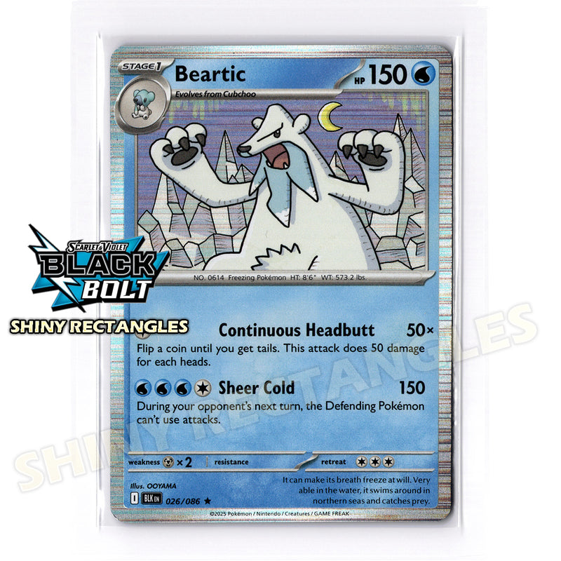026/086 - Beartic - Holofoil