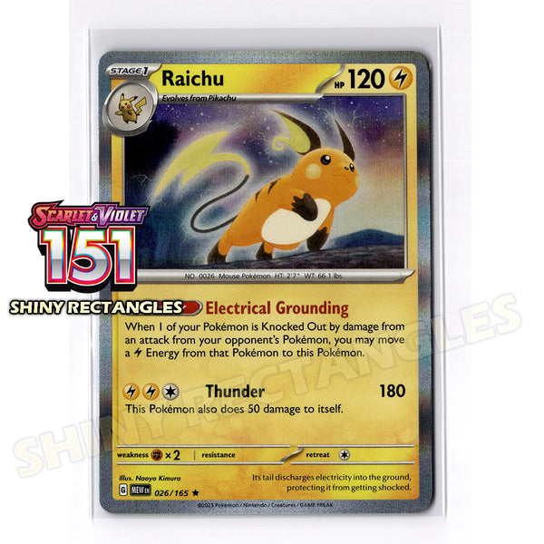 026/165 - Raichu - Holofoil