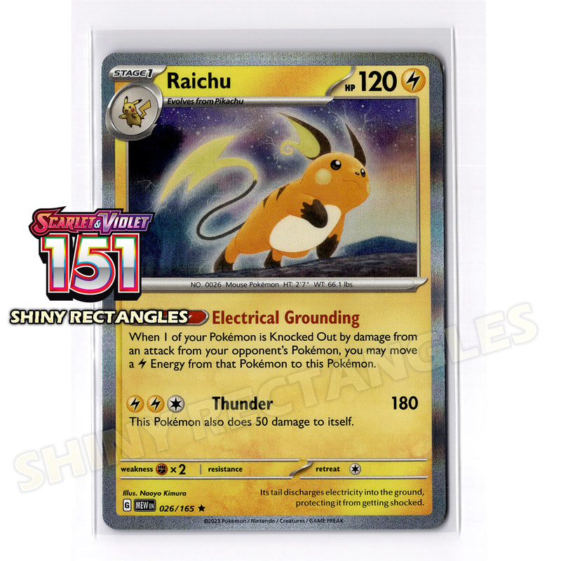 026/165 - Raichu - Holofoil