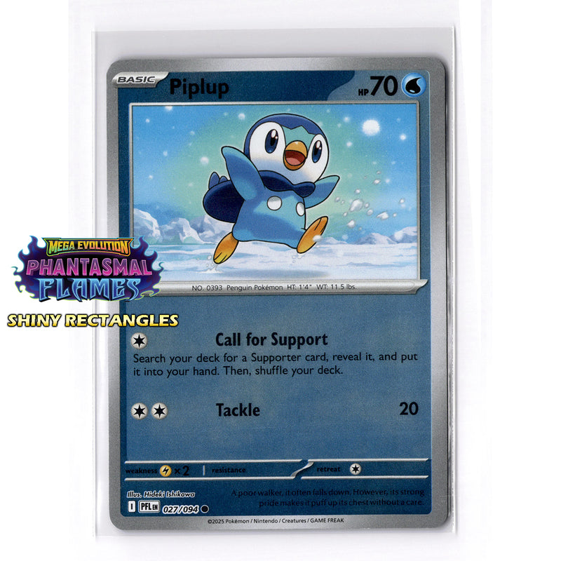 027/094 - Piplup - Reverse Holo