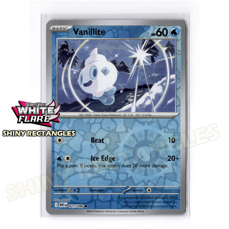027/086 - Vanillite - Reverse Holo