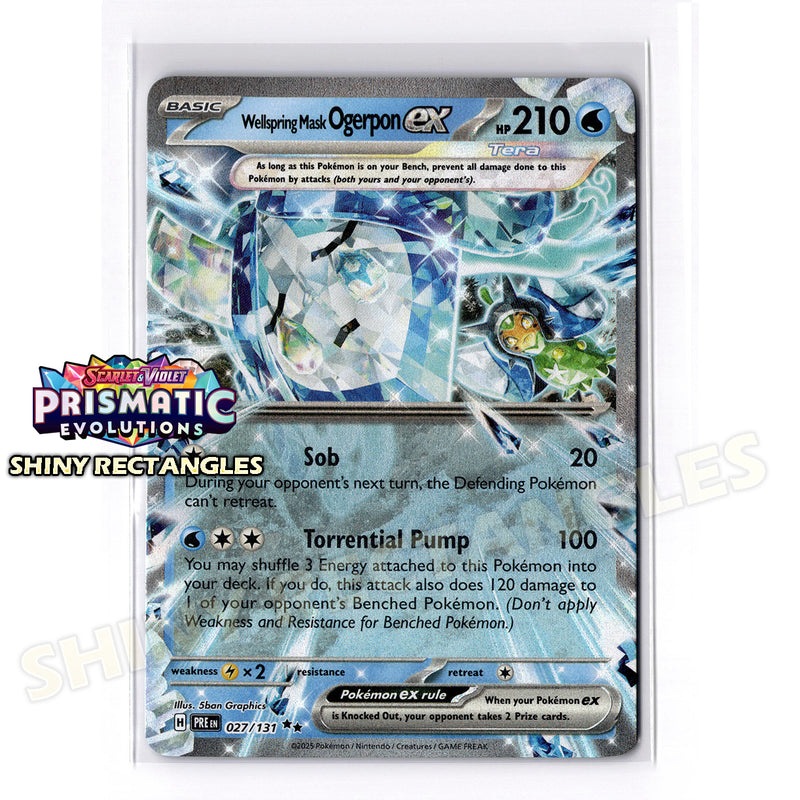 027/131 - Wellspring Mask Ogerpon EX - Holofoil