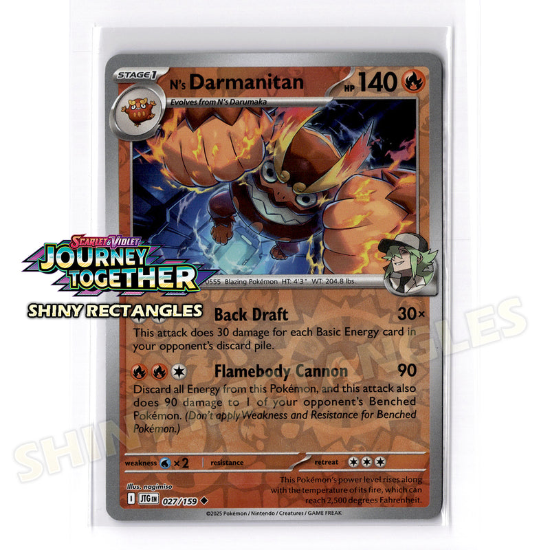 027/159 - N's Darmanitan - Reverse Holo