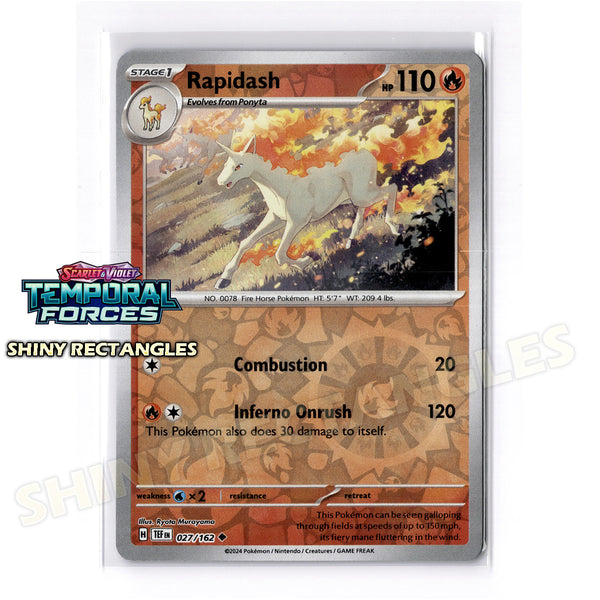 027/162 - Rapidash - Reverse Holo
