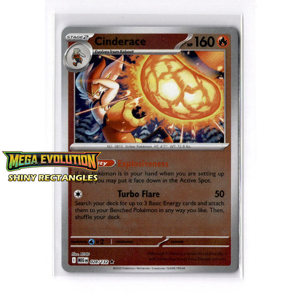 028/132 - Cinderace - Reverse Holo