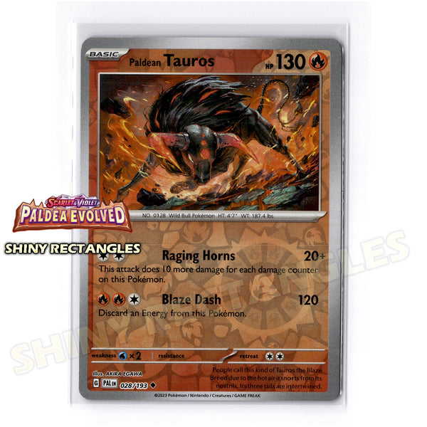 028/193 - Paldean Tauros - Reverse Holo