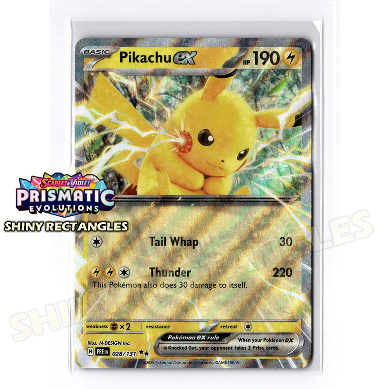 028/131 - Pikachu EX - Holofoil