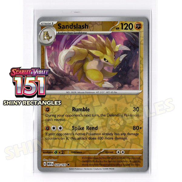 028/165 - Sandslash - Reverse Holo