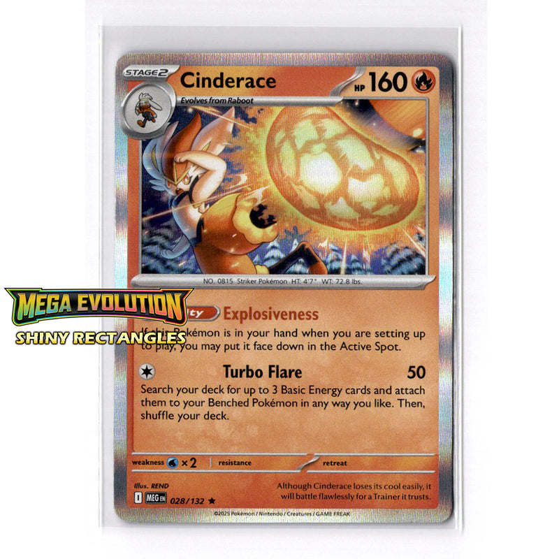 028/132 - Cinderace - Holofoil