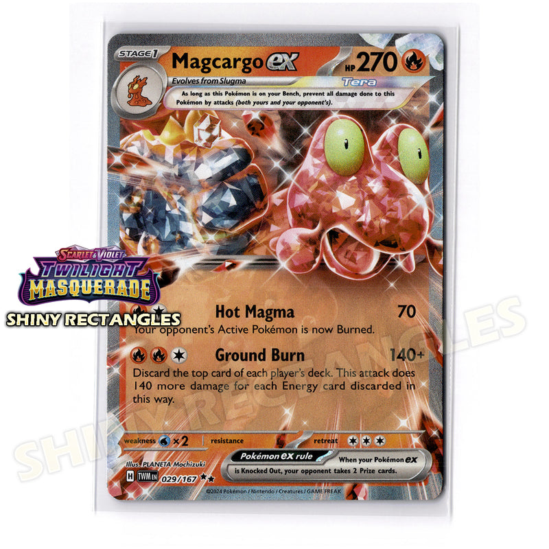 029/167 - Magcargo EX - Holofoil